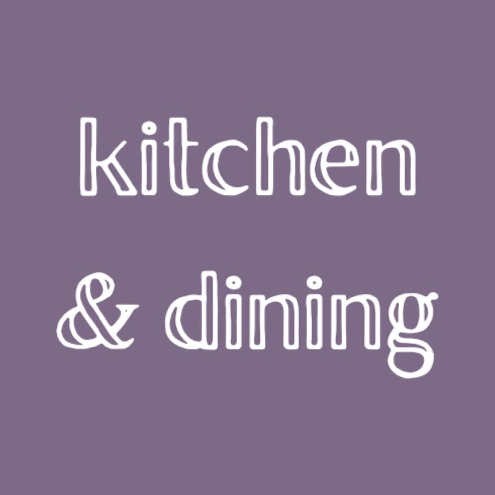 Kitchen & dining: **Each add'l ⭐ listing just $1.00 when added to bundle!**